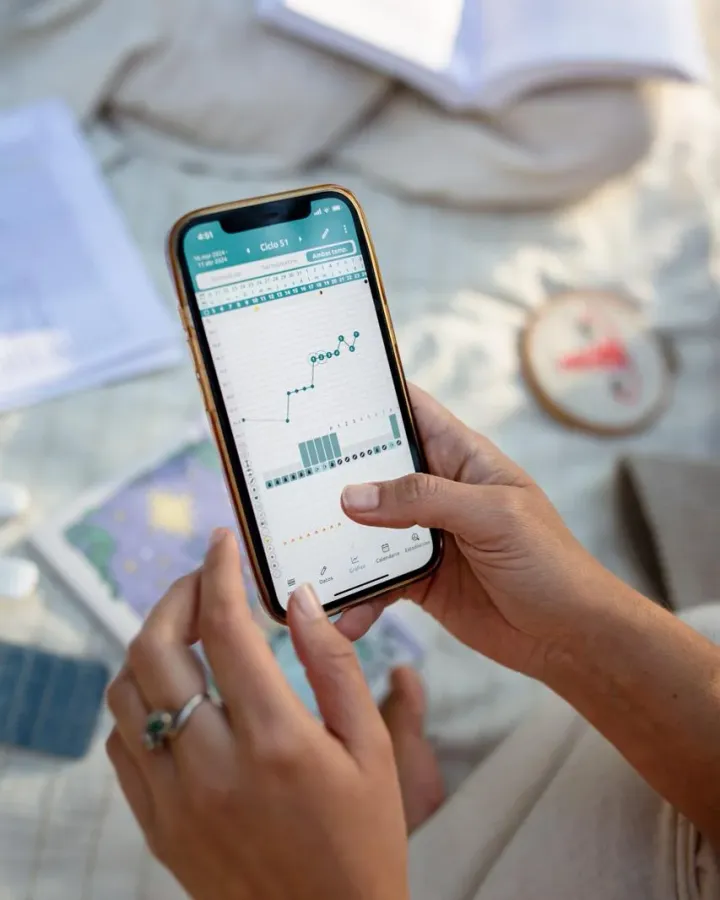 App para monitorear el ciclo con método sintotérmico