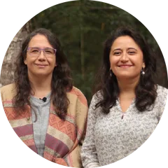 Pía Villarroel y Natasha Toledo